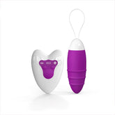 Vibrating Love Egg Purple Wireless Vibrator